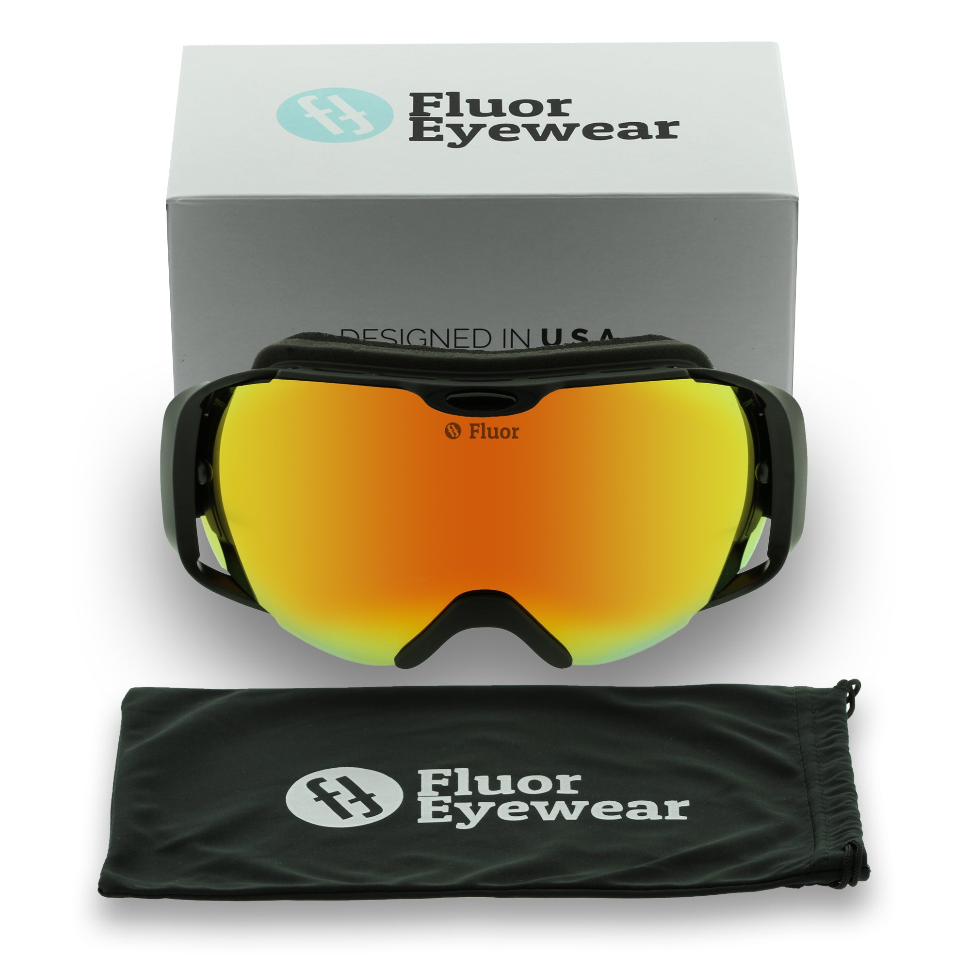 FLUOR - HX012 Black/Red